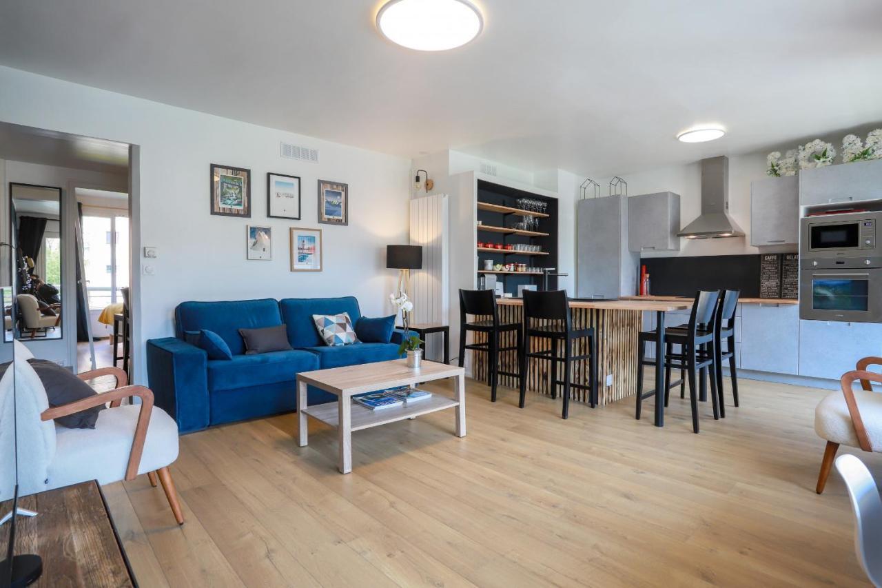 Chez Lou Appartement Proche Du Lac Moderne アヌシー エクステリア 写真